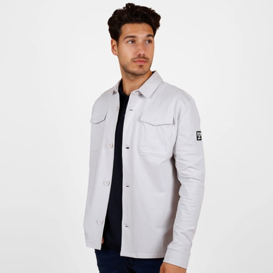 Q1905 Overhemd andel lichtgrijs - Image 1