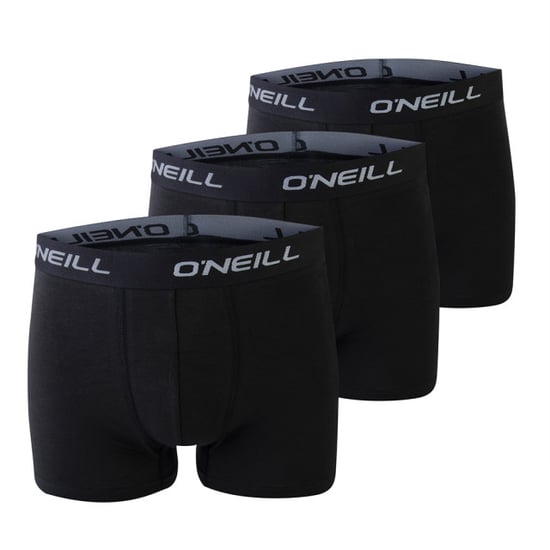 O'Neill Heren boxershorts trunks 900003 effen zwart 3-pack - Image 1