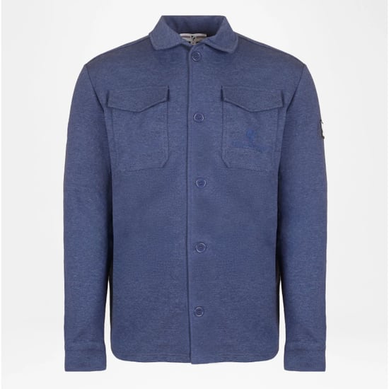 Q1905 Overshirt andel donker melange - Image 6