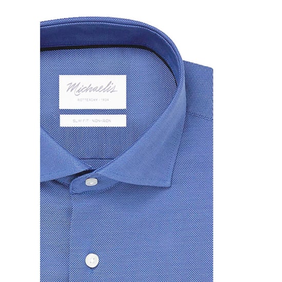 Michaelis Uni blue oxford katoenen overhemd - Image 2