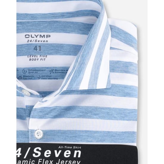 Olymp 24/seven level overhemd met korte mouwen - Image 6