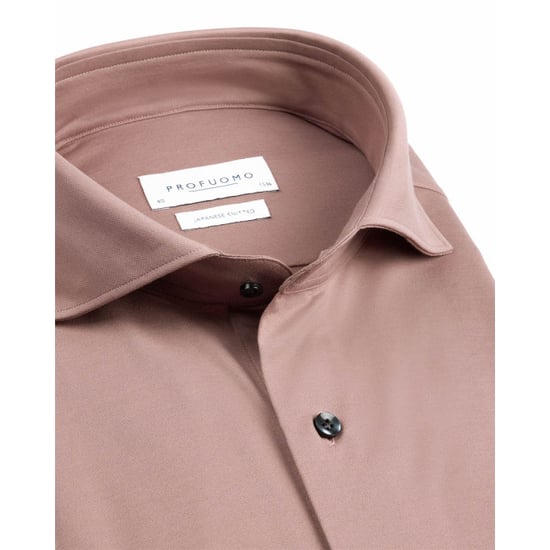 Profuomo Japanese knitted overhemd met lange mouwen - Image 2