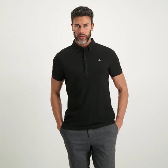 Blue Industry Button-down polo | - Image 3