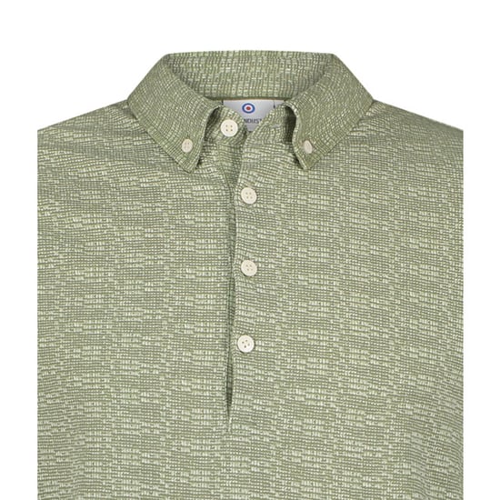 Blue Industry Polo met mini design | - Image 3