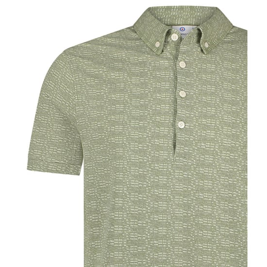 Blue Industry Polo met mini design | - Image 5