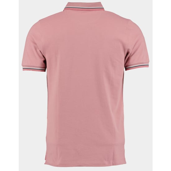 Bos Bright Blue Polo korte mouw jesse polo contrast collar 24108je24bo/771 mauve - Image 2