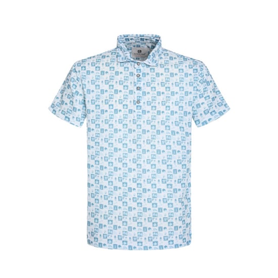 Gabbiano Heren polo 235537 4001 bright blue - Image 6