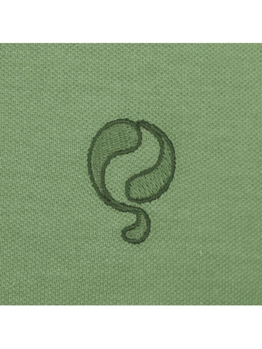 Q1905 Polo shirt bloemendaal grijsgroen - Image 5