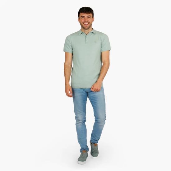 Q1905 Polo shirt hessum mist - Image 4