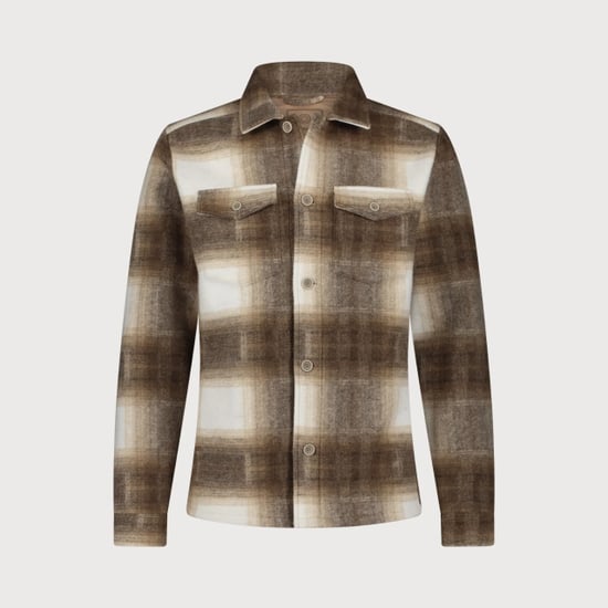 Blue Industry Ruitmotief overshirt | - Image 3