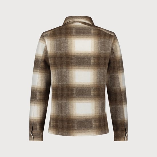 Blue Industry Ruitmotief overshirt | - Image 4