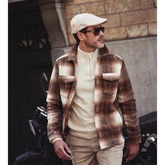 Blue Industry Ruitmotief overshirt | - Image 6