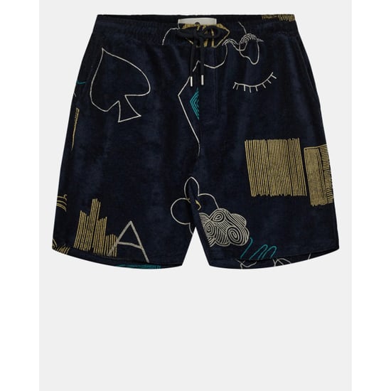 Anerkjendt Aklt jan frotte aop shorts 901599 sky captain - Image 2