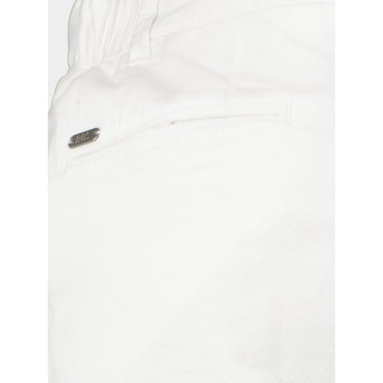 Bos Bright Blue Korte broek ferdinand structure chino sho 24109fe06bo/100 white - Image 2
