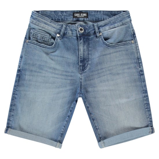 Cars Falcon short bleached uaed blue denim - Image 1
