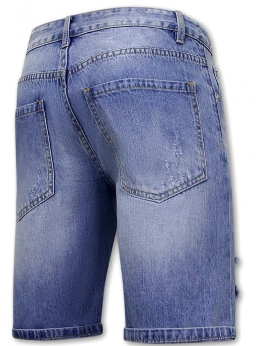 Enos Korte broek met gaten denim short - Image 4