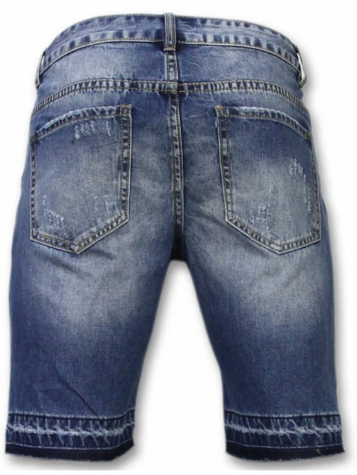 Enos Korte broeken slim fit ripped shorts - Image 3