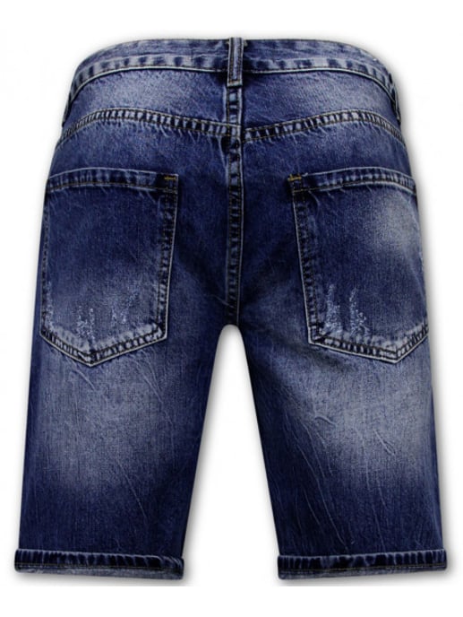 Enos Slim fit korte broek denim short - Image 5