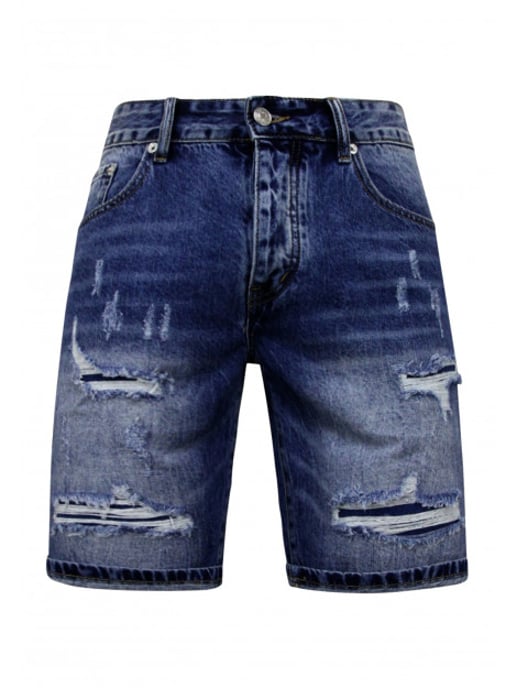 Enos Slim fit korte broek denim short - Image 6