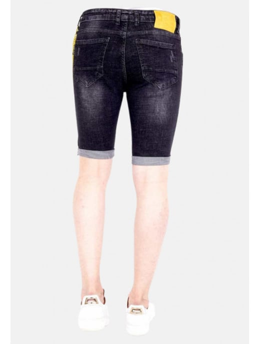 Local Fanatic Korte broek met verfspatten 1022 - Image 6