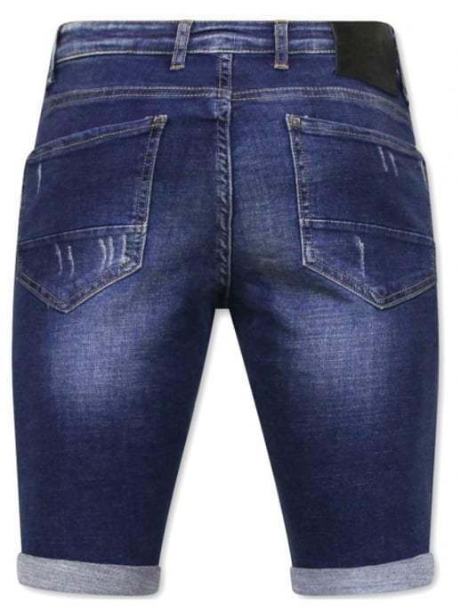 Local Fanatic Korte broek slim fit met gaten 1026 - Image 5