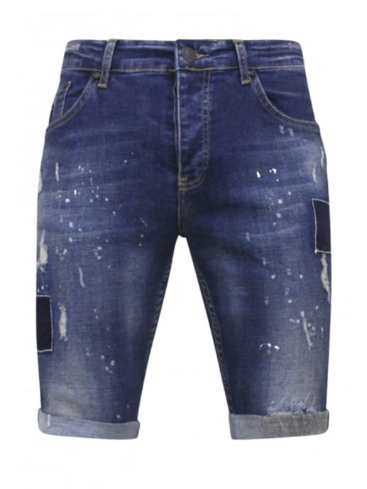 Local Fanatic Korte broek slim fit met gaten 1026 - Image 6