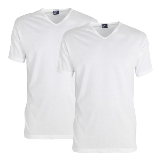 Alan Red Heren ondershirt vermont extra lang t-shirt v-hals 2-pack - - Image 1