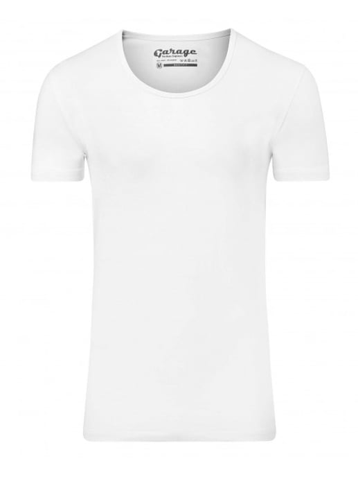 Garage Basis t-shirt diepe ronde hals bodyfit - Image 2