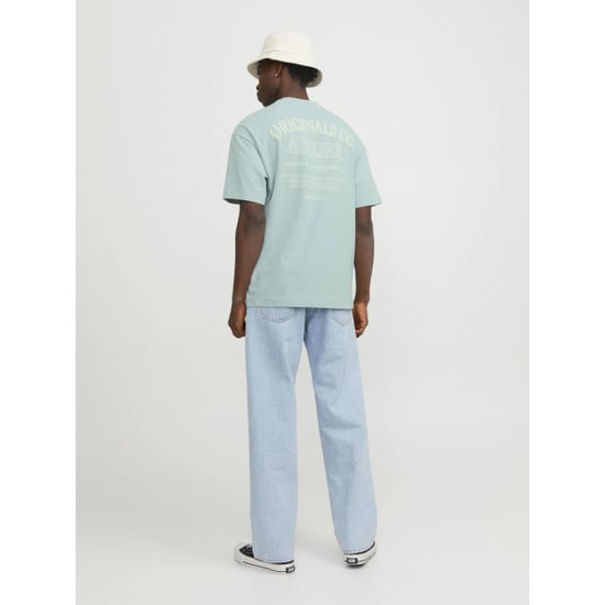 Jack & Jones Heren t-shirt jorsantorini ronde hals mintgroen - Image 6