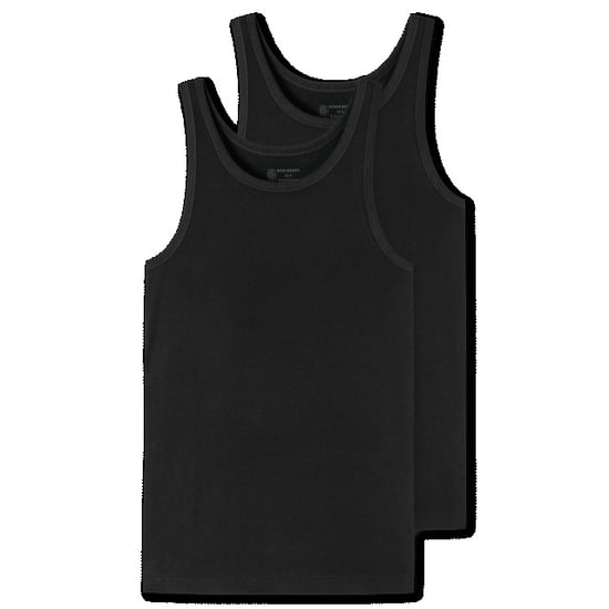 Schiesser 95/5 singlet 2-pack 176038 zwart - Image 2
