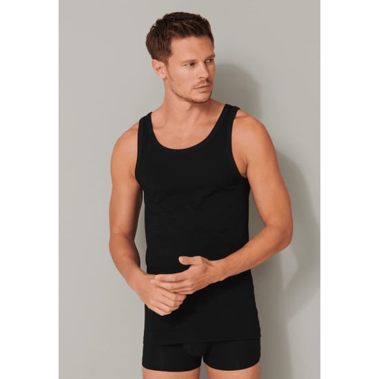 Schiesser 95/5 singlet 2-pack 176038 zwart - Image 3