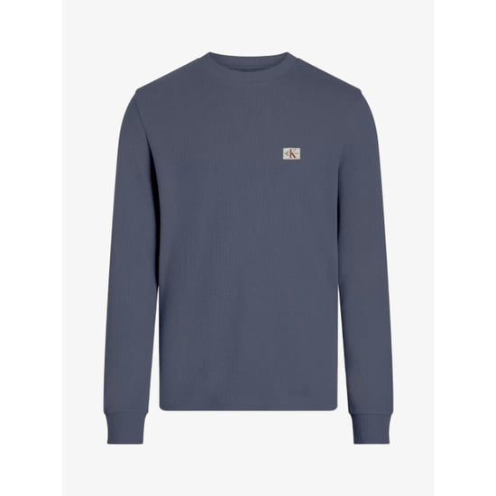 Calvin Klein Heren wafel shirt woven label - Image 1