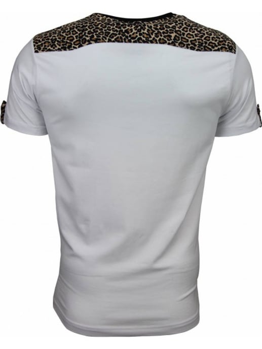 David Copper T-shirt tijger print motief - Image 2