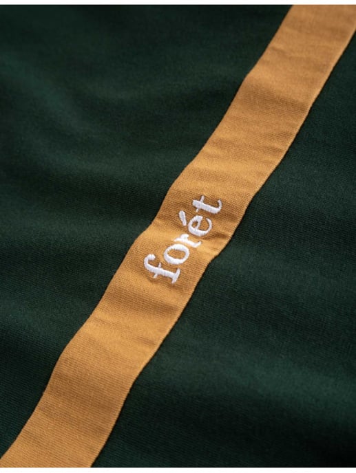 Foret Go t-shirt f356 dkgreen/camel - Image 4