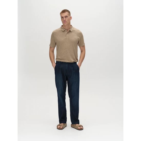 Gabba Duke linen polo ss 10806 coriander - Image 5