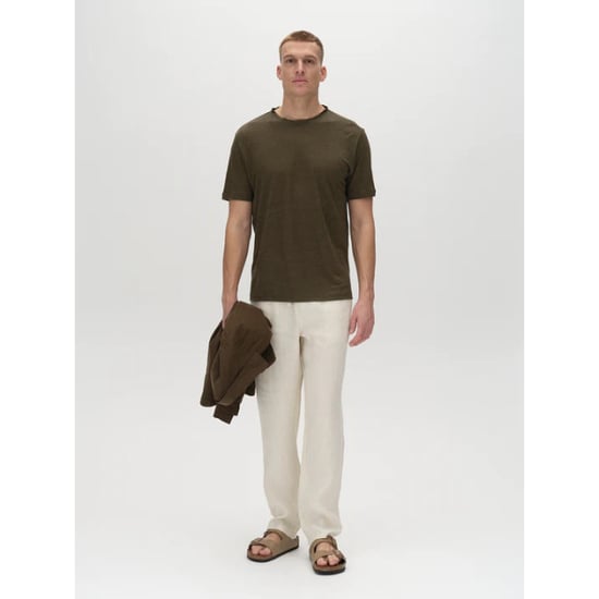 Gabba Duke linen ss tee 2220220004 forest night - Image 5