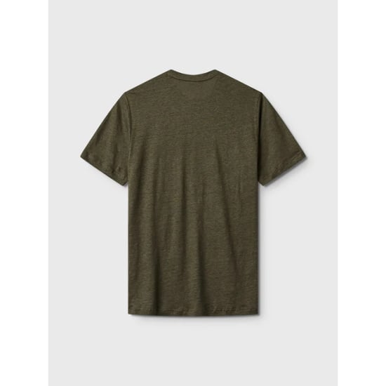 Gabba Duke linen ss tee 2220220004 forest night - Image 6