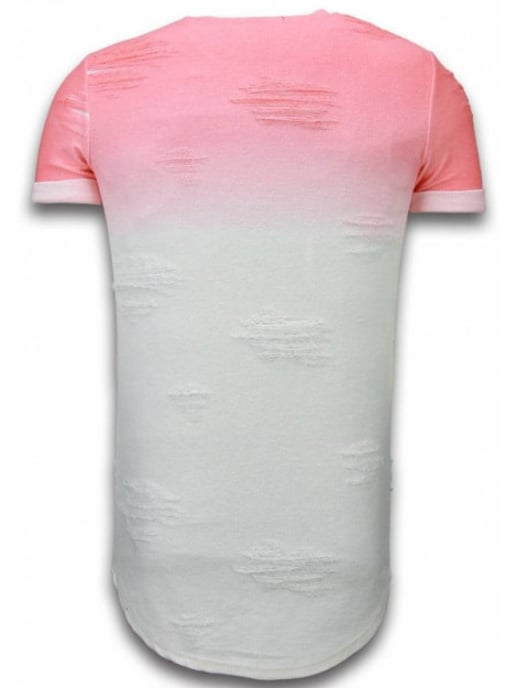Justing Flare effect t-shirt long fit - Image 3