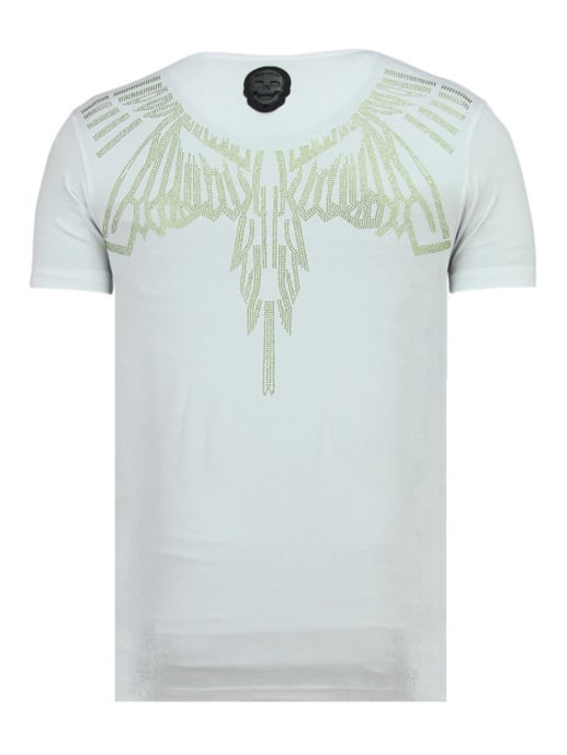 Local Fanatic Eagle glitter strakke t-shirt - Image 2