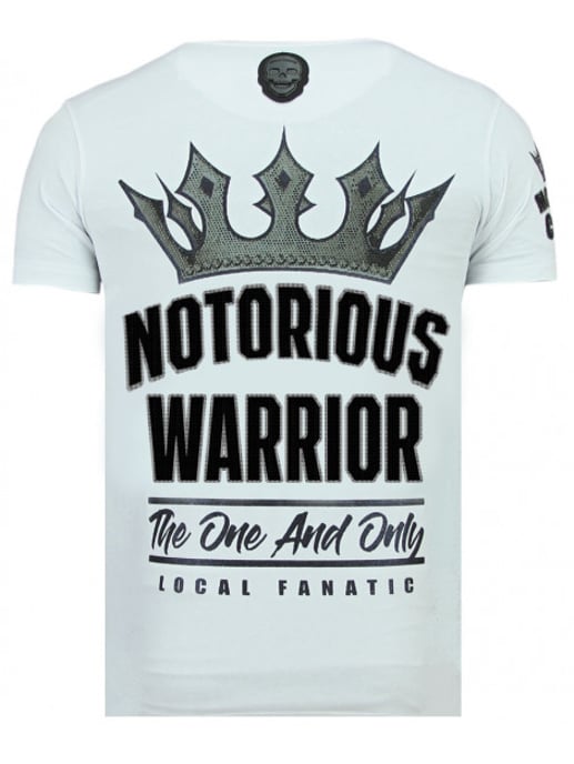 Local Fanatic King notorious slim fit t-shirt - Image 2
