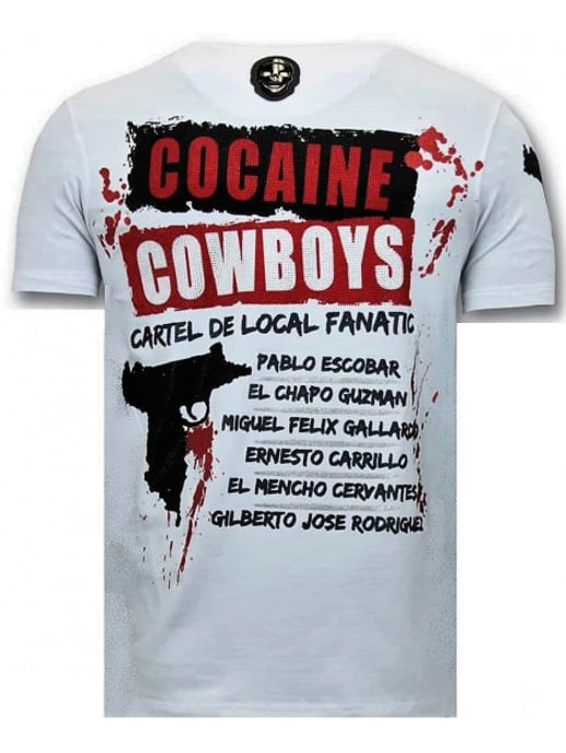 Local Fanatic T-shirt los jefes de narcos - Image 2