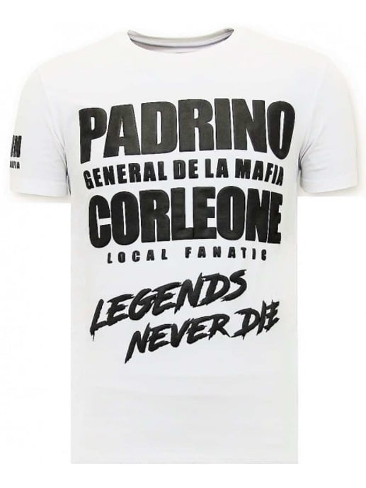 Local Fanatic T-shirt padrino corleone - Image 1