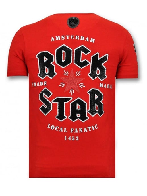 Local Fanatic T-shirt rock my world cat - Image 2