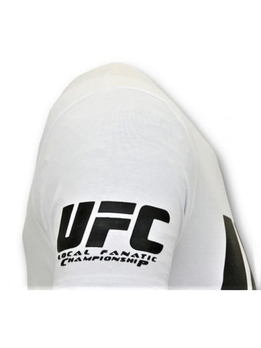 Local Fanatic T-shirts met print ufc championship basic - Image 3