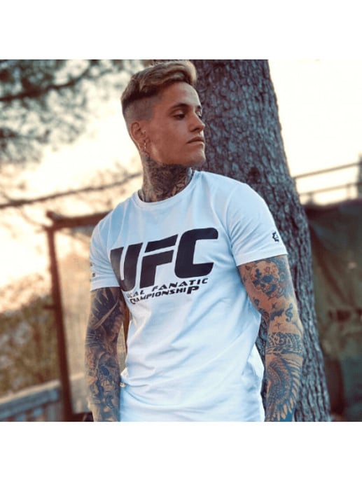 Local Fanatic T-shirts met print ufc championship basic - Image 4