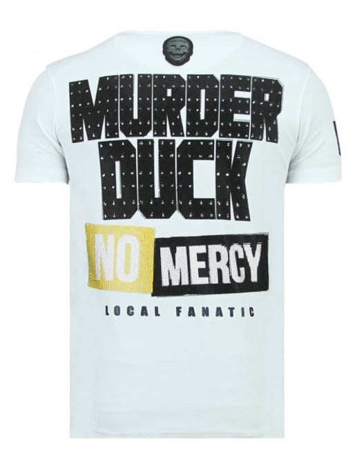 Local Fanatic Villain duck strakke t-shirt - Image 2