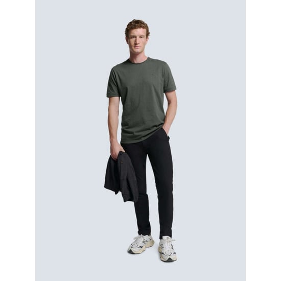 No Excess T-shirt crewneck slub dark grey - Image 2