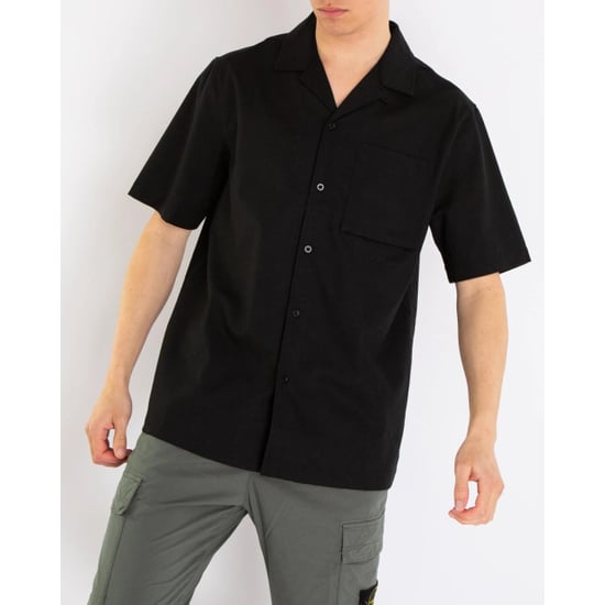 Olaf Hussein Heren cotton linen shirt - Image 3
