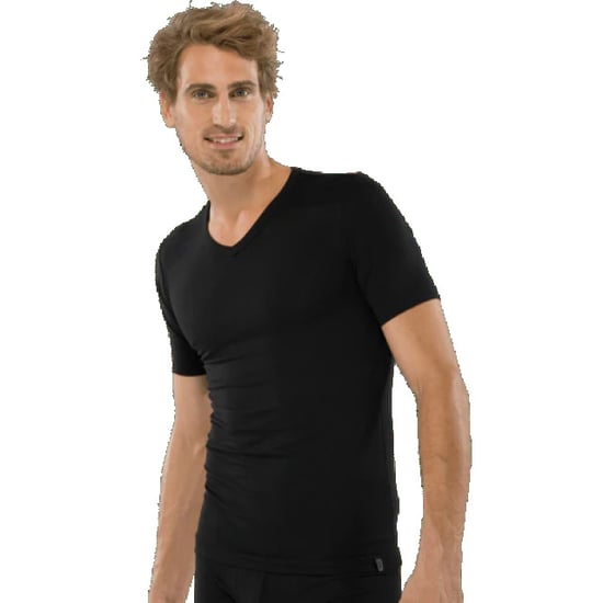 Schiesser 95/5 v-shirt 2-pack 173982 zwart - Image 4