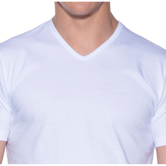 Slater Regular fit extra long t-shirt v-hals - Image 2